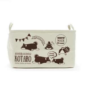 Nemu Nemu Animals Storage Box Collection Kotaro Ivory (Medium)