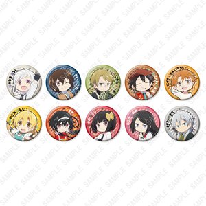 Bungo Stray Dogs Wan!: Armed Detective Agency Ver. Pin Badge Plus Collection Box Set