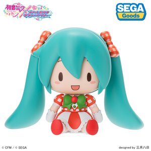 Hatsune Miku x Love and Berry: Dress Up and Dance! Fuwapuchi Chibi Figure Lovely Strawberry [Pre-order]