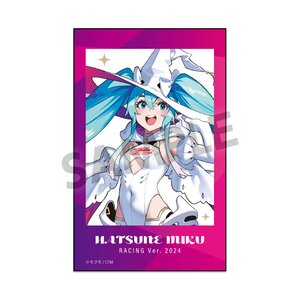 Racing Miku 2024 Instant Photo-style Sticker Key Visual 1 Ver.