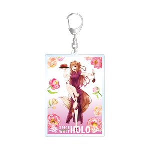 Spice and Wolf Jyuu Ayakura Illustration Holo: Chinese Dress Ver. Big Acrylic Keychain