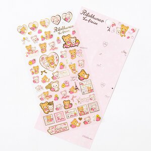 La Fraise a Paris Rilakkuma Stickers Pink