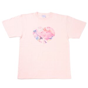 milklim Heart Dreamy Girl Big T-Shirt Baby Pink