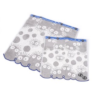 My Neighbor Totoro Soot Sprites 2-Piece Towel Set