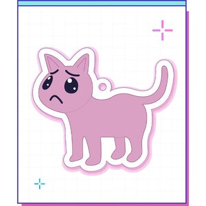Needy Streamer Overload Pien Neko Rittai de Rubber na Key Chain na Ken [Pre-order]