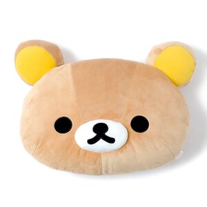 Rilakkuma Face Die-Cut Cushion Rilakkuma