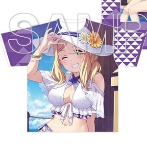 Love Live! Sunshine!! Swim Style Full Graphic T-Shirt Mari Ohara