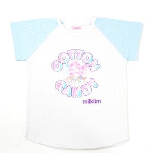 milklim Cotton Candy T-shirt White/Light Blue