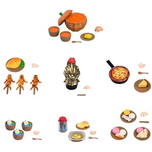 Nendoroid More: Delicious in Dungeon Blind Box Series Monster Meals Box Set [Pre-order]