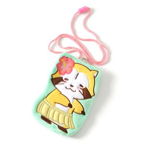 Rascal the Raccoon in Many Poses Gamaguchi Coin Pouches Aloha