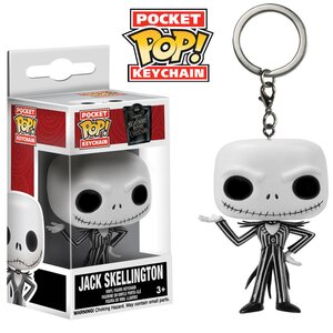 Pocket POP! Nightmare Before Christmas Jack Skellington Keychain