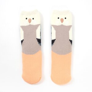 Kotoritachi Marshmallow Cockatiel Socks Gray