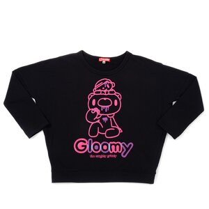Gloomy Dolman Sleeve Pullover Black