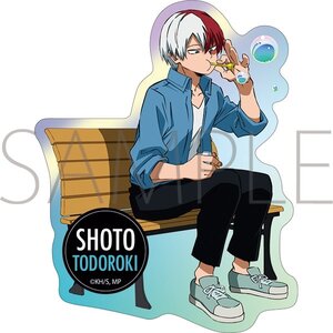 My Hero Academia Soap Bubble Sticker Shoto Todoroki