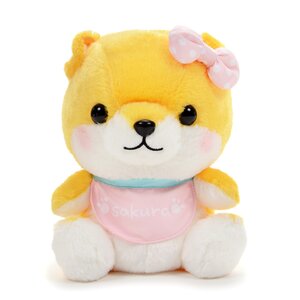 Mameshiba San Kyodai Baby Dog Plush Collection Vol. 2 (Jumbo) Sakura
