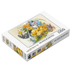 Final Fantasy Chocobo Party Up! 1000-Piece Jigsaw Puzzle