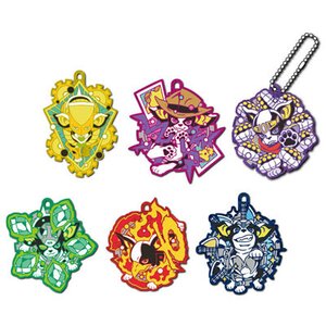 JoJo's Bizarre Adventure Iggy's Cosplay Rubber Mascot Glitter Ver. Box Set