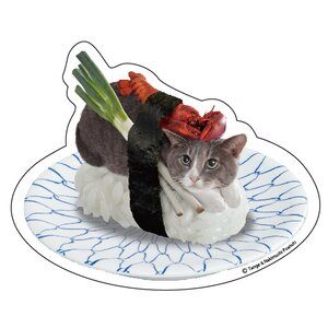 Neko-Sushi Stickers Nyaata