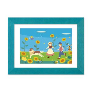 "Himawari" Chara Fine Graph Dina*Dina Masterpiece Pictures Print