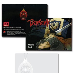 Berserk Memo Pad