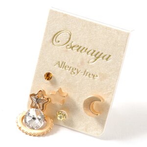 Celestial Earrings Gold