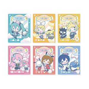 Piapro Characters x Sanrio Characters Acrylic Card 02 Collaboration Illustration Box Set [Pre-order]
