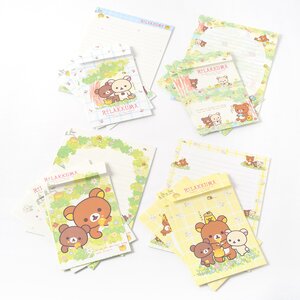 Rilakkuma Korilakkuma to Atarashii Otomodachi Letter Sets Honey