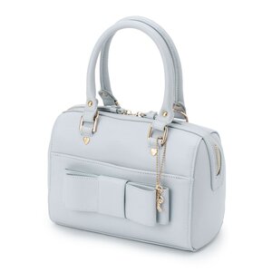 LIZ LISA Ribbon Boston Bag Blue