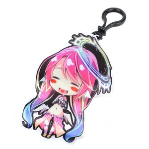 No Game No Life Chibi Jibril Plush Keychain Charm