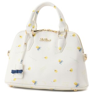 LIZ LISA Round Tulip Bag White
