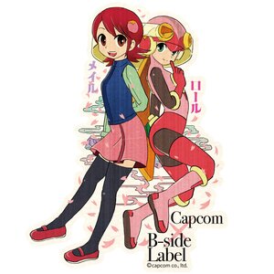 Capcom x B-Side Label Mega Man EXE Sticker Collection Vol. 6 Mayl & Roll