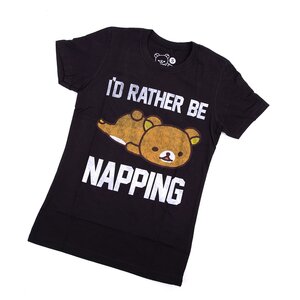 Rilakkuma "I’d Rather Be Napping" T-Shirt Small