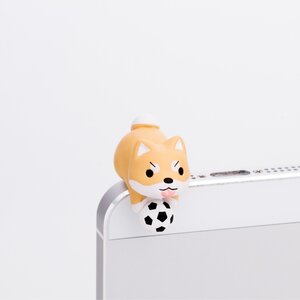 Dog Earphone Jack Plugs (6 Breeds!) Shiba Inu