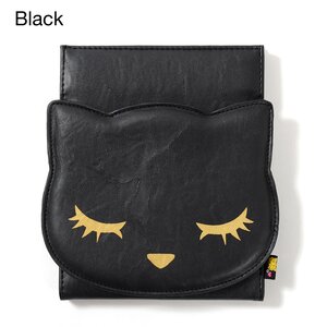 Osumashi Pooh-chan Standing Mirrors Black