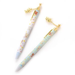 Rilakkuma Korilakkuma Meets Chairoikoguma Ballpoint Pen w/ Mascot