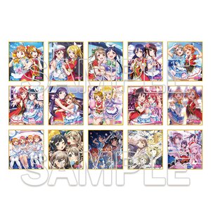 Love Live! Days 5th Anniversary Love Live! Series Love Live! Days Collaboration Cover Tradable Mini Shikishi Board (1 Piece) [Pre-order]
