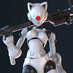 3 Min Project Series Xenodash (White) 1/18 Scale Plastic Model Kit [Pre-order]