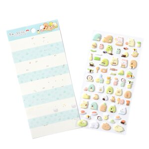 Sumikko Gurashi Sushi Party Puffy Stickers Homemade Sushi Party