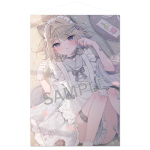 Mafuyu Illustration B1 Tapestry Mafu-chan: Japanese Style Maid [Pre-order]