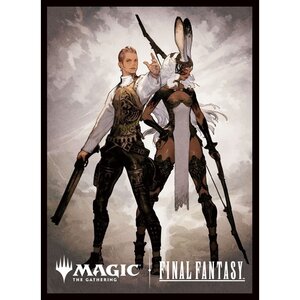 Magic: The Gathering Final Fantasy Players Card Sleeve MFS-52 Final Fantasy, Artist Borderless Ver. Balthier and Fran [Pre-order]