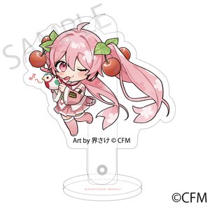 Sakura Miku x Hirohako 2024 Acrylic Prop and Stand Pigeon Whistle Hirosaki Art by Kaisake