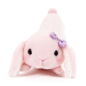 Pote Usa Loppy Long Squeaking Rabbit Plush Collection Mimi-pyon