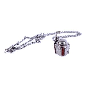 Star Wars Boba Fett 3D Gunmetal Necklace