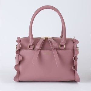 Honey Salon Frilly Boston Backpack Pink
