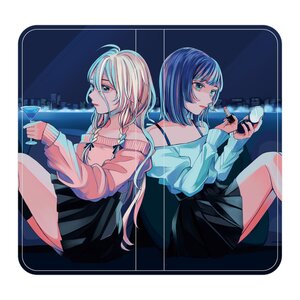 IA & OИE Cell Phone Case Blue de Tokashite