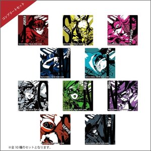 Persona 5 Strikers Square Trading Pin Badge Complete Box Set