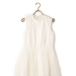 LIZ LISA Organdy Laced Dress White