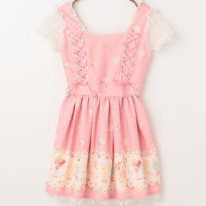 LIZ LISA Tropical Juice Dress Pink