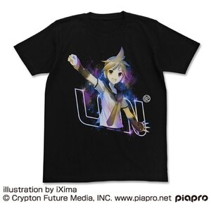 Kagamine Len V4X Black T-Shirt M