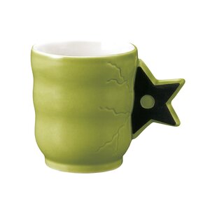 Ninja Star Mug Green